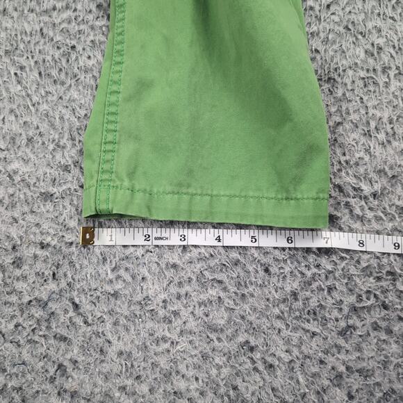 Gap Pants Men 31X32 Green Classiccore Casual Minimal Preppy Chino Flat Front - Picture 8 of 9